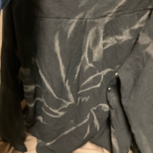 SIZE xl WOMENS 100% cotton top NEW reverse dyed by me! And only $20 - Picture 5 of 8